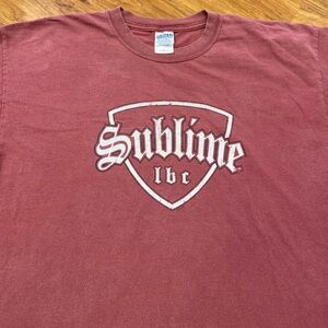 Vintage 90’s Sublime T Shirt XL Punk Ska Skate Surf 100% Authentic